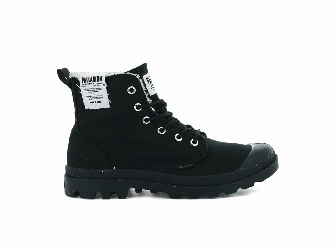 Palladium Pampa Earth Men's Boots Black (WPTF76081)